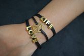 Pulseira Life Love & Peace - P1624