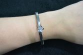 Pulseira florzinha mola chumbo - P1375