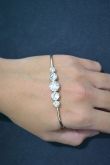 Pulseira de mão brilhos - P1267
