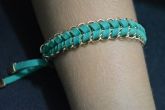 Pulseira trançada grande - P1202