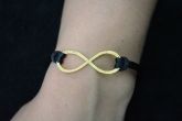 Pulseira cetim infinito - P1353