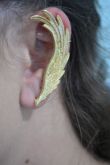 Ear Cuff folhado a ouro asa - SJR1248