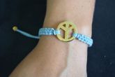 Pulseira macramê paz - P1227