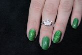 Anel falange coroa strass - AF1217