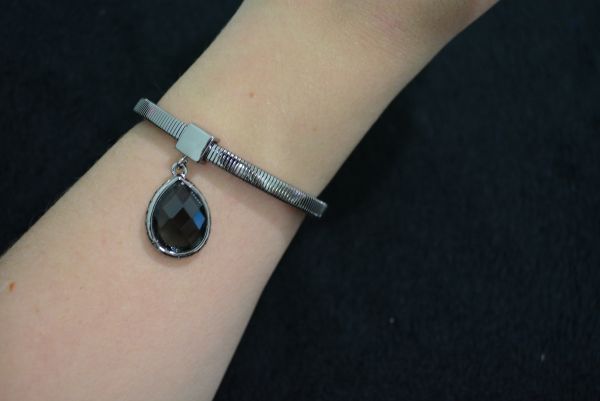 Pulseira gota mola chumbo - P1376