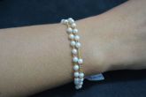 Pulseira folhada a ouro duas voltas - SJK125