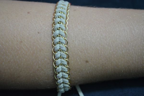 Pulseira trançada pequena - P1201