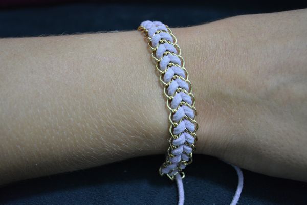 Pulseira trançada pequena - P1201