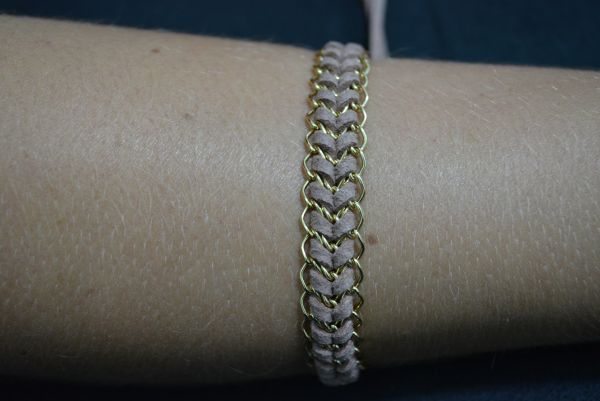 Pulseira trançada pequena - P1201
