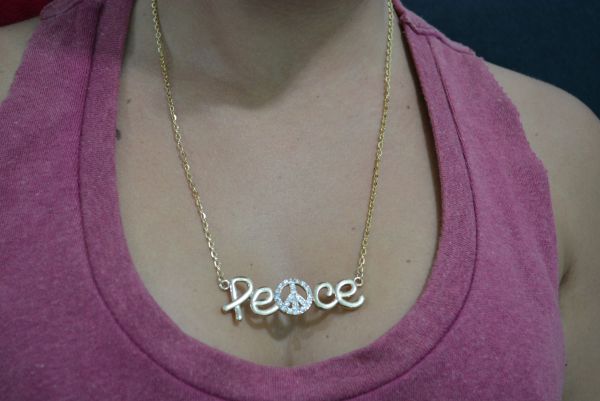 Colar PEACE - C1214