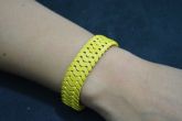 Pulseira corrente amarela - P1261