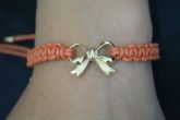 Pulseira laço macramê - P1337