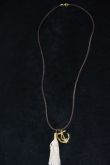 Colar tassel e âncora - C1316