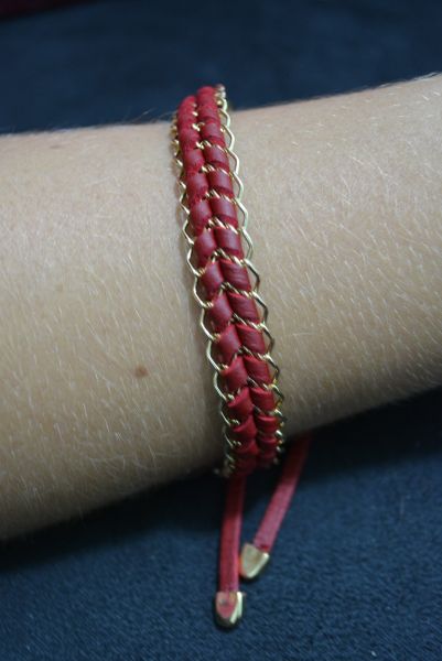 Pulseira trançada pequena - P1201