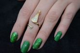 Anel falange Nossa Senhora strass - AF1224
