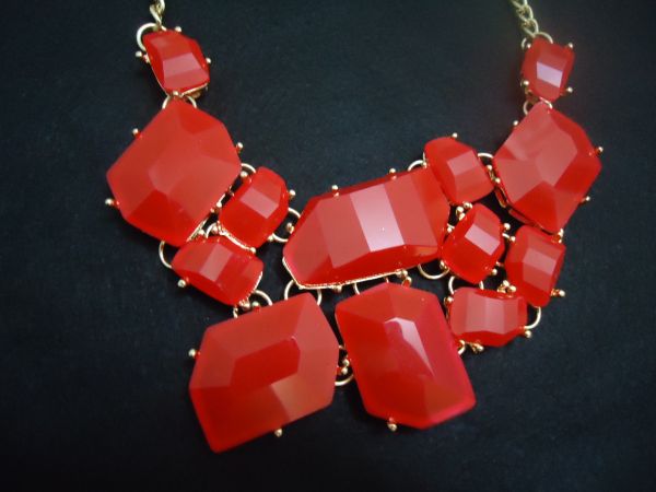 Maxi Colar vermelho - MC1215