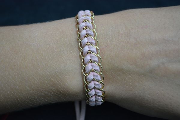 Pulseira trançada pequena - P1201