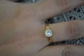Solitario zirconia folheado - SJK15115