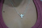 Colar cristo strass - C1201