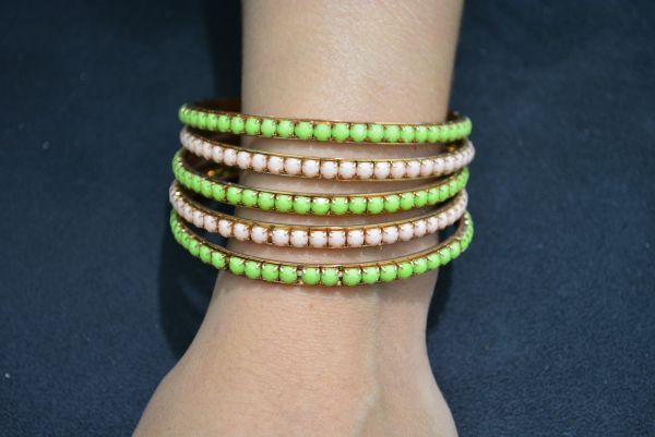 Kit pulseiras strass  - K1209