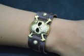 Bracelete caveira - P1243