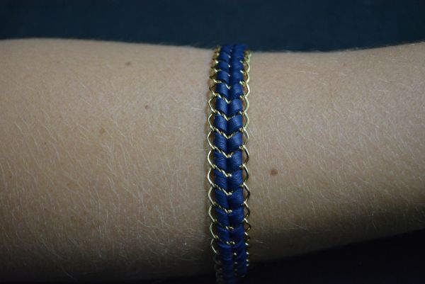 Pulseira trançada pequena - P1201