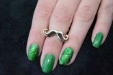 Anel falange mustache dourado - AF1202