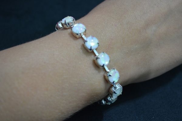 Pulseira Pedra da Lua grande - SJK128