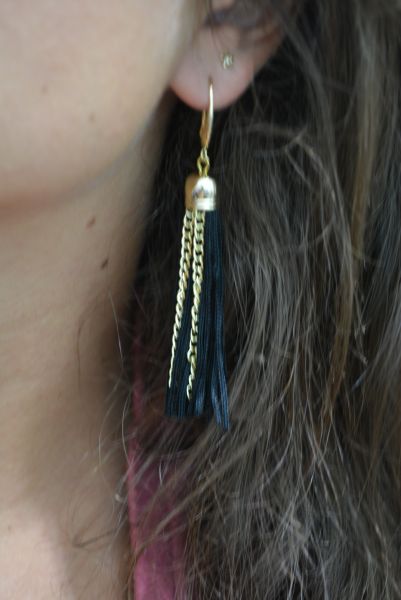 Brinco Tassel correntes - B1308