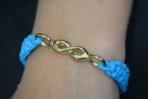 Pulseira macramê infinito - P1214